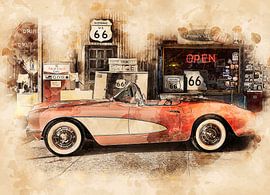 Route 66 by Peter Roder