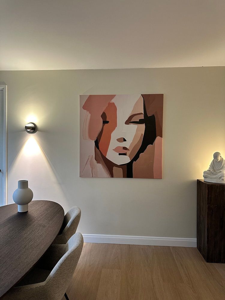 Abstraktes Gesicht  von Bianca ter Riet 