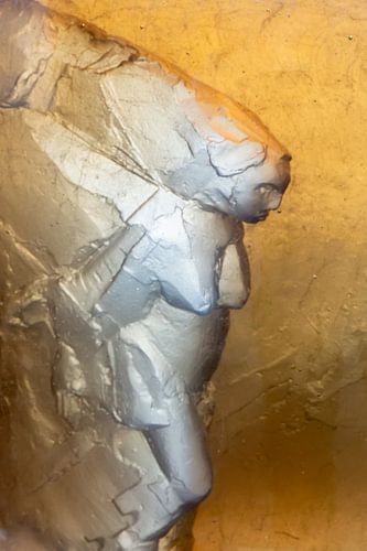 Vrouw in glas van Gert van Eck