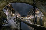 De Nacht van Leiden in de sneeuw. van Machiel Koolhaas thumbnail