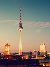 Berlin - Skyline / Fernsehturm von Alexander Voss