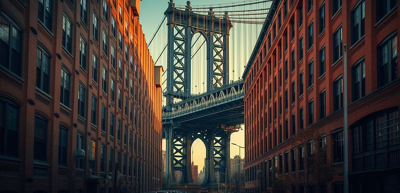 Brücke zwischen den Häusern von fernlichtsicht
