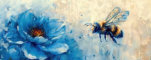 Abeille et fleur