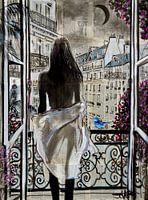 FROM HER BALCONY