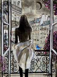 DEPUIS SON BALCON