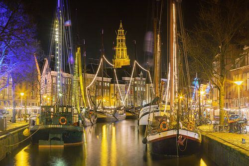 Groningen, Sailingboats at A-Kwartier