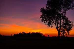 Sunset near Ten Post