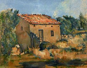 Verlassenes Haus bei Aix-en-Provence (1885-1887) von Peter Balan
