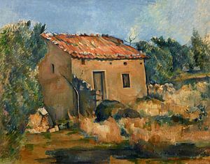 Verlassenes Haus bei Aix-en-Provence (1885-1887)