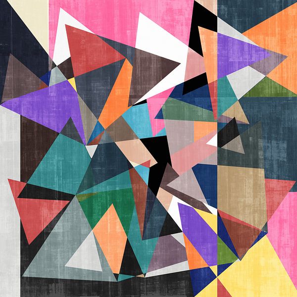 Geometrische dans 3 van Georgia Chagas