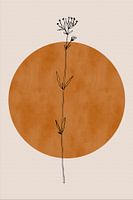 Japanische botanische Blume auf Terra no. 9