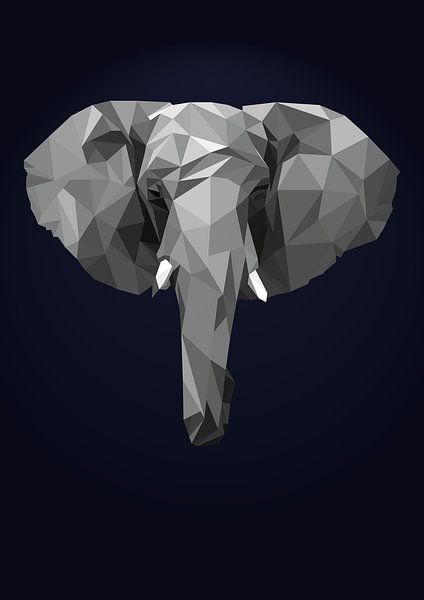 Elefant, Illustration von Nynke Altenburg