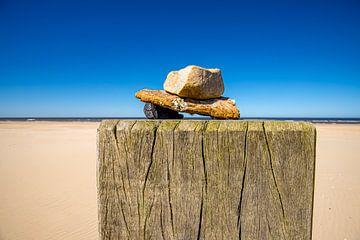 Stilleven aan strand van jaapFoto