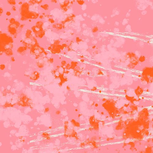 Minimalist abstract art in vivid colors by Dina Dankers
