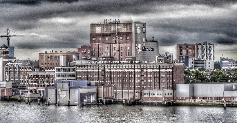 Meel fabriek Rotterdam. van Mariska Brouwenstijn