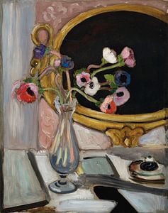 Henri Matisse - Anemonen mit schwarzem Spiegel