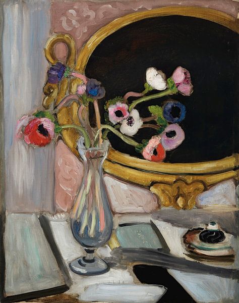 Henri Matisse - Anemonen mit schwarzem Spiegel von Peter Balan