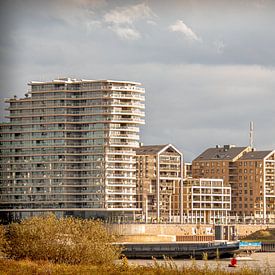 The harbour of Nijmegen by Alexander Jonker