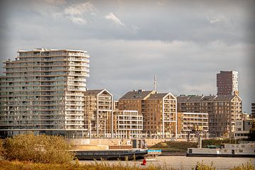 The harbour of Nijmegen by Alexander Jonker