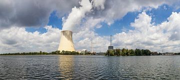 Isar nuclear power plant - Panorama by Frank Herrmann