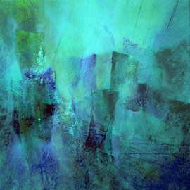 Dancing shapes - translucent water of the South Seas by Annette Schmucker