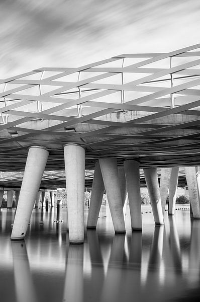 Architektonische Brücke von Mark Bolijn