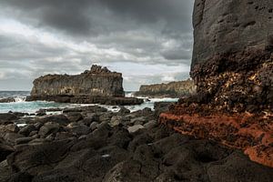 De ruige kust van La Palma