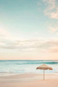 Dromerige rust op het strand van Poster Art Shop
