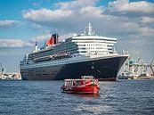 HAMBURG Queen Mary 2, Cunard line von Joachim Fischer Miniaturansicht