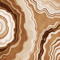 Gouden Agaat Textuur 06