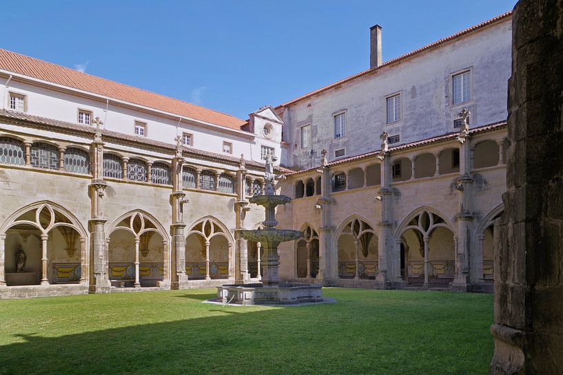 Coimbra: the cloister of the Igreja de Santa Cruz by Berthold Werner