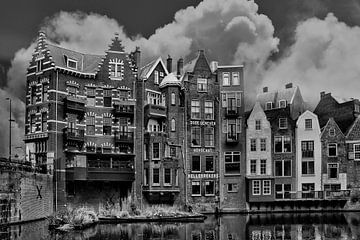 Black/White, Delfshaven, Rotterdam, The netherlands van Maarten Kost