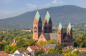 Blick auf die Erlöserkirche in Bad Homburg von Christian Müringer