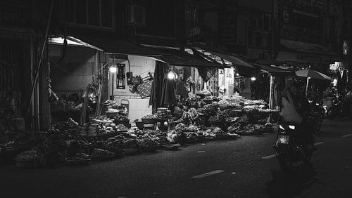 Nacht foto van Ho Chi Minh City