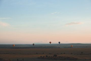 Hot air balloons by G. van Dijk