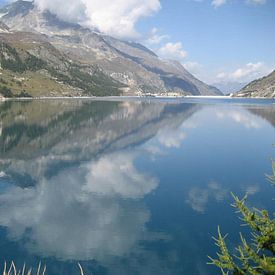 Tignes-See von Claudia Schot