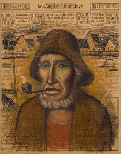 Pêcheur néerlandais, Alfredo Ramos Martínez sur Atelier Liesjes