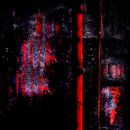 Red_Pillar_before_Wall_at_Night van Manfred Rautenberg Digitalart thumbnail