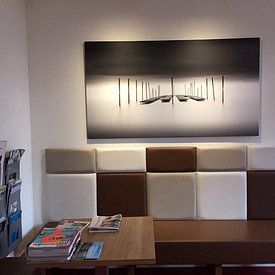 Customer photo: Defined by Niels Devisscher, on canvas