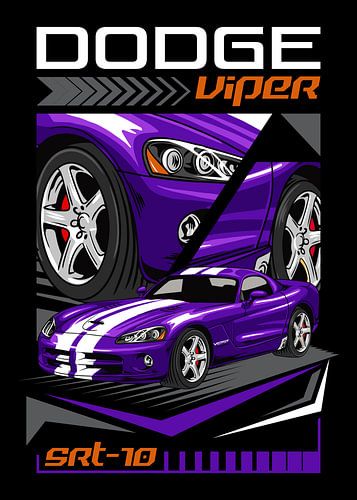 Dodge Viper SRT-10 Muscle Car