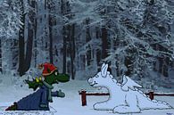 Un dragon rencontre un dragon des neiges par HEUBEERE Cartoons Aperçu
