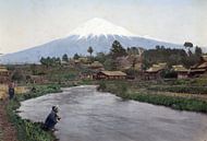 Berg Fuji, Kusakabe Kimbei, 1890-1894 von Atelier Liesjes Miniaturansicht