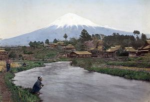 Berg Fuji, Kusakabe Kimbei, 1890-1894