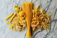 Pasta Blumen von Poster Art Shop Miniaturansicht
