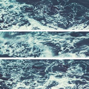 Triptychon - Wellen in Bewegung
