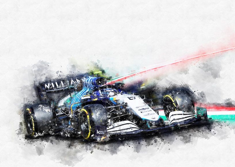 Nicholas Latifi 2021 by Theodor Decker