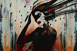 vrouwelijk abstract van Egon Zitter