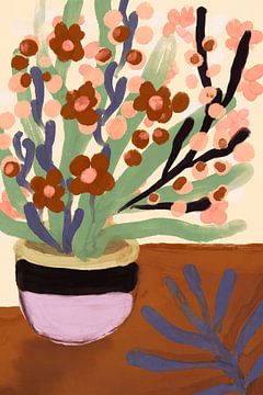 Pastel Flower Impression No 11 by Treechild