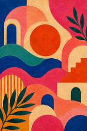 Santorini dreams by Marieke van Rijsewijk