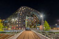 Evening photo of the Market Hall in Rotterdam by Mark De Rooij thumbnail